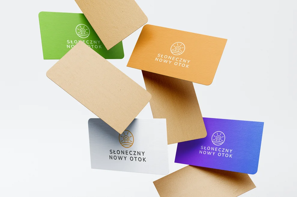 Wizytówki i karty z identyfikacją wizualną